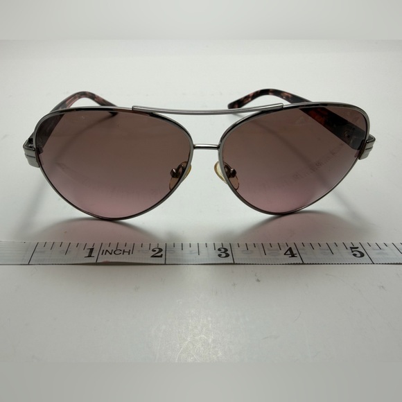 Tory Burch Silver Frame with Brown Lens Sunglasses main image 7